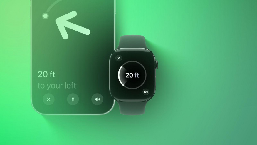 Přesné hledání AirTagu dorazilo na Apple Watch, starší modely mají smůlu