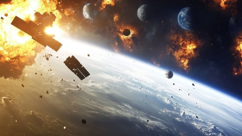 Vesmírného odpadu přibývá a hrozí naplnění Kesslerova syndromu. Lidstvo by pocítilo tvrdé dopady