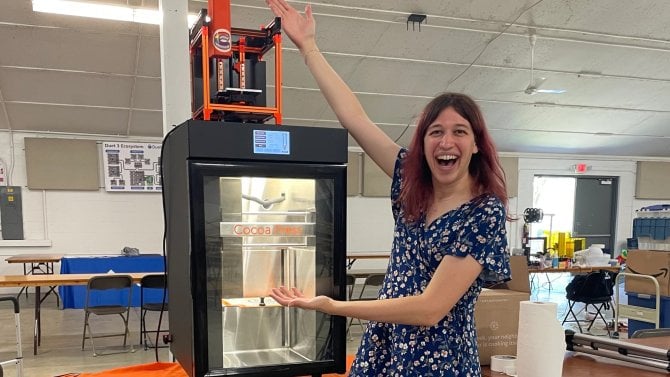 Startup s 3D tiskem čokolády cílí na mainstream. Posiluje ho exšéf z Prusa Research