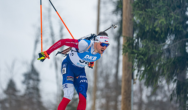 Biatlon ONLINE: Závěrečný mužský sprint, Krčmář i Hornig chybují na střelnici