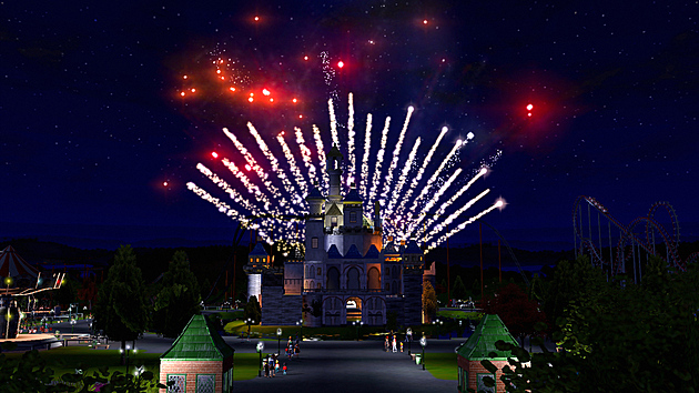 Vražedné dráhy i jízdy s CoasterCam. RollerCoaster Tycoon 3 je teď zdarma