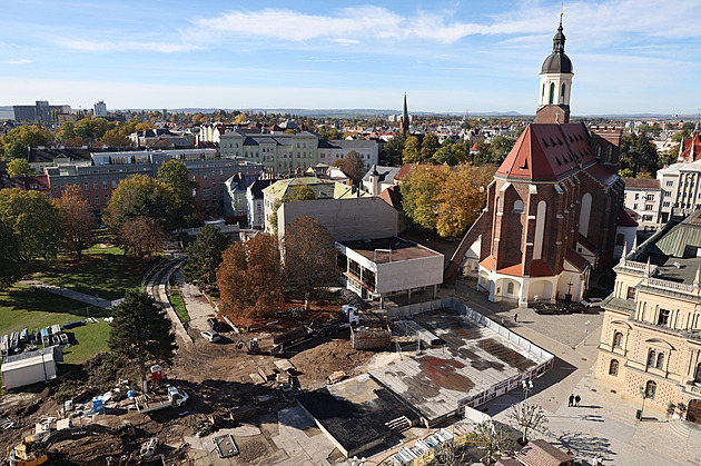 Demolice Slezanky mění střed Opavy, o nové podobě zástavby se bude diskutovat